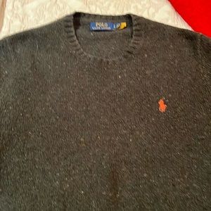 Great Ralph Lauren traditional heavy crew neck sweater